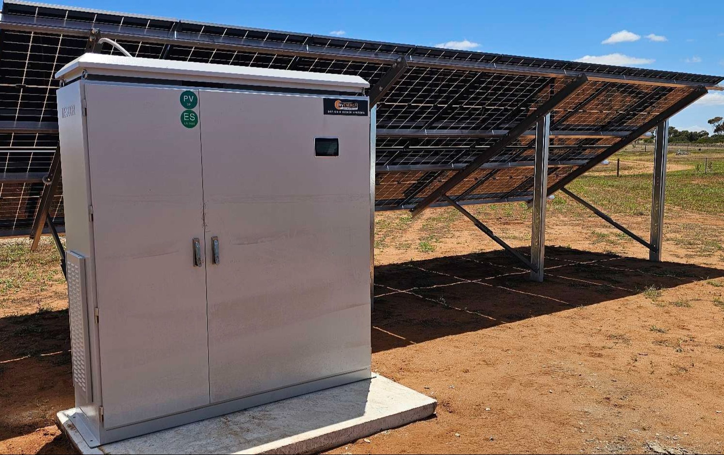 off grid solar ground mount