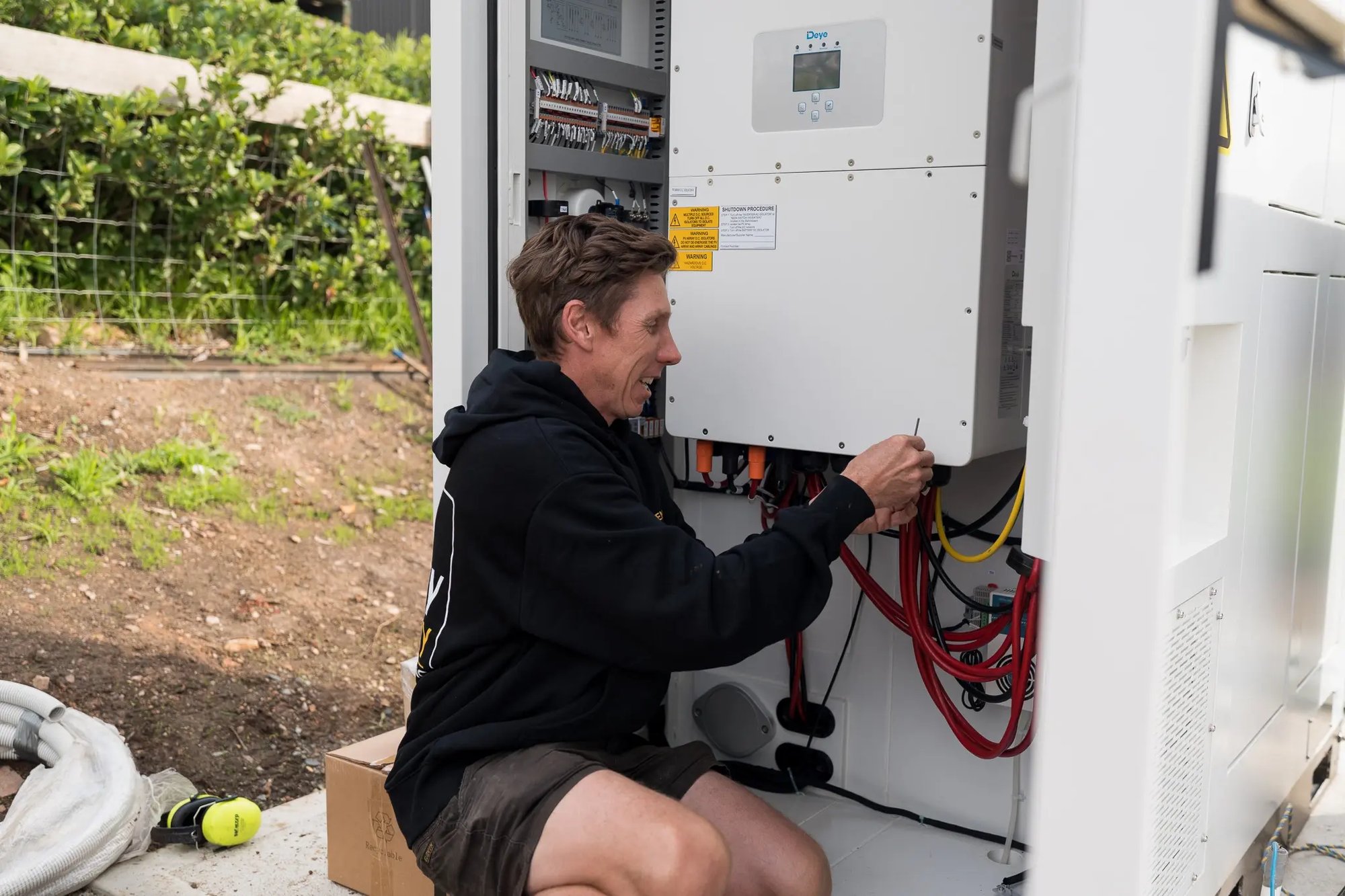DORKY - MYENERGY SOLAR - OAKBANK - 22-05-26 - Grid Connect Ground Mount Deye JB10374