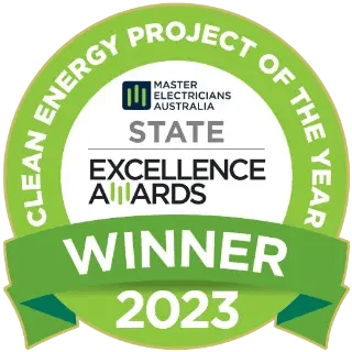 Master Electricians State Winner Clean Energy Project of The Year 2023