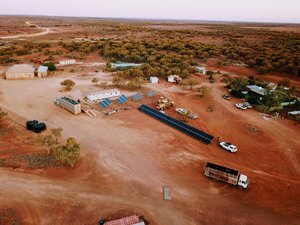 Aerial View Off-grid System