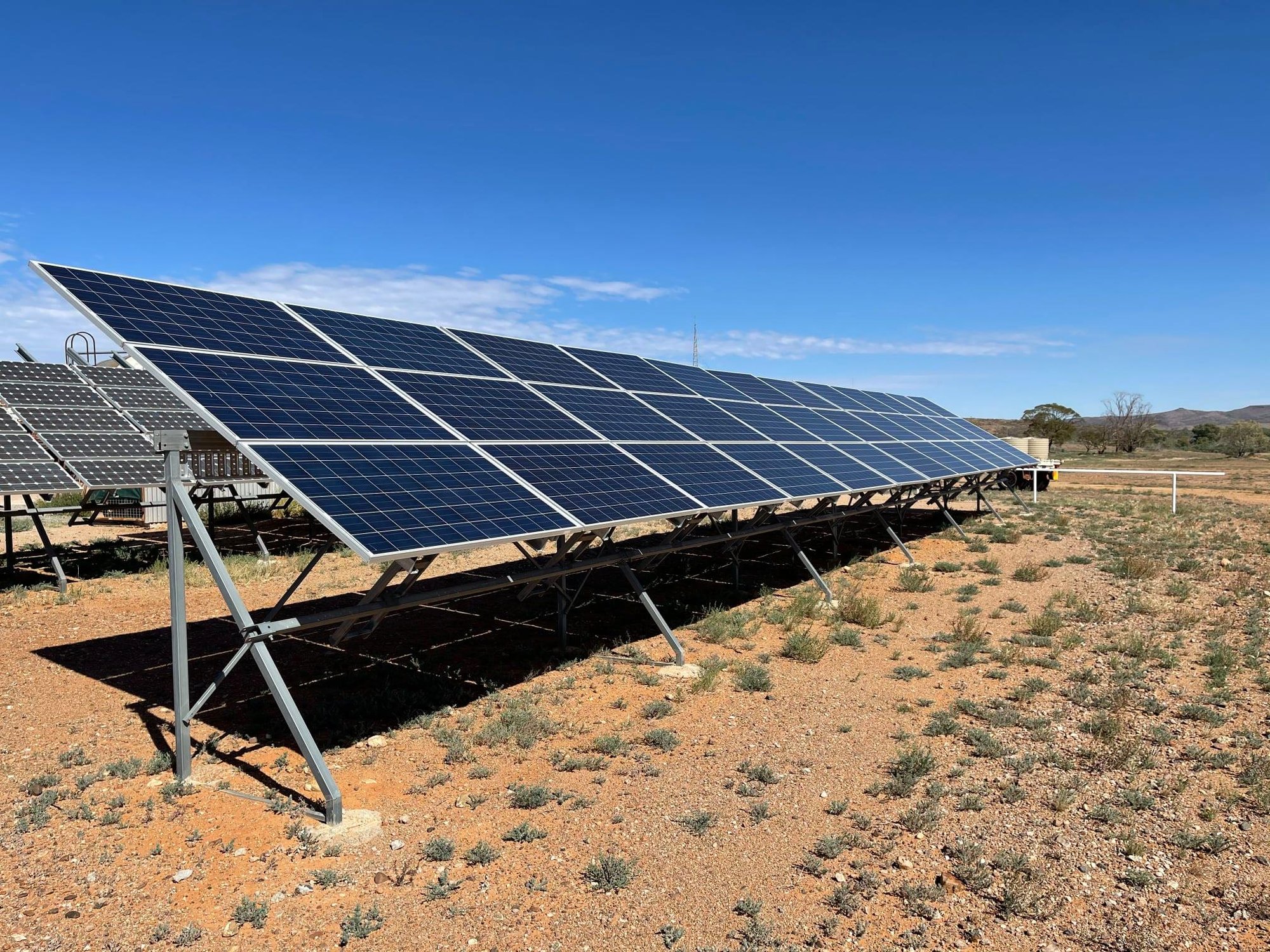 Off-grid Solar Panel Array