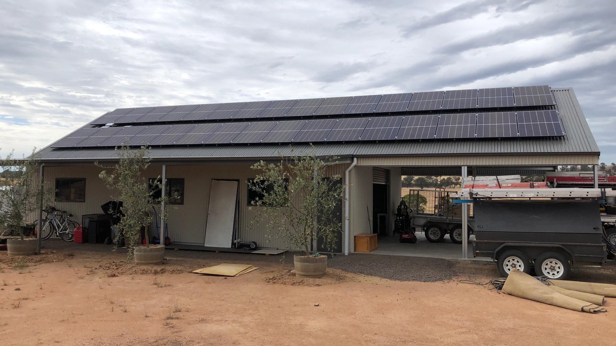 Residential Off-grid Power System, Maldon Victoria~mv2