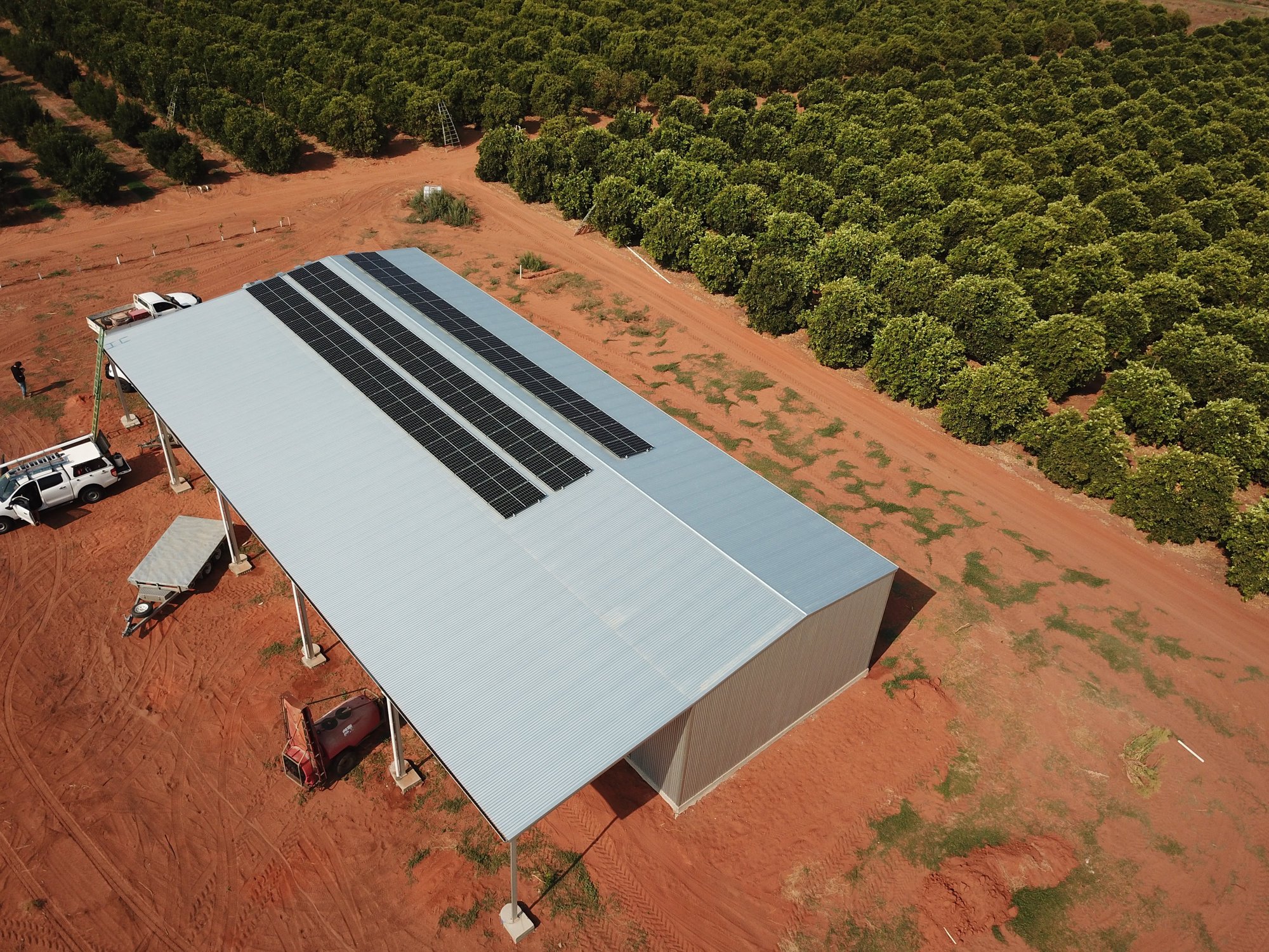 Aerial Off-grid System Mildura