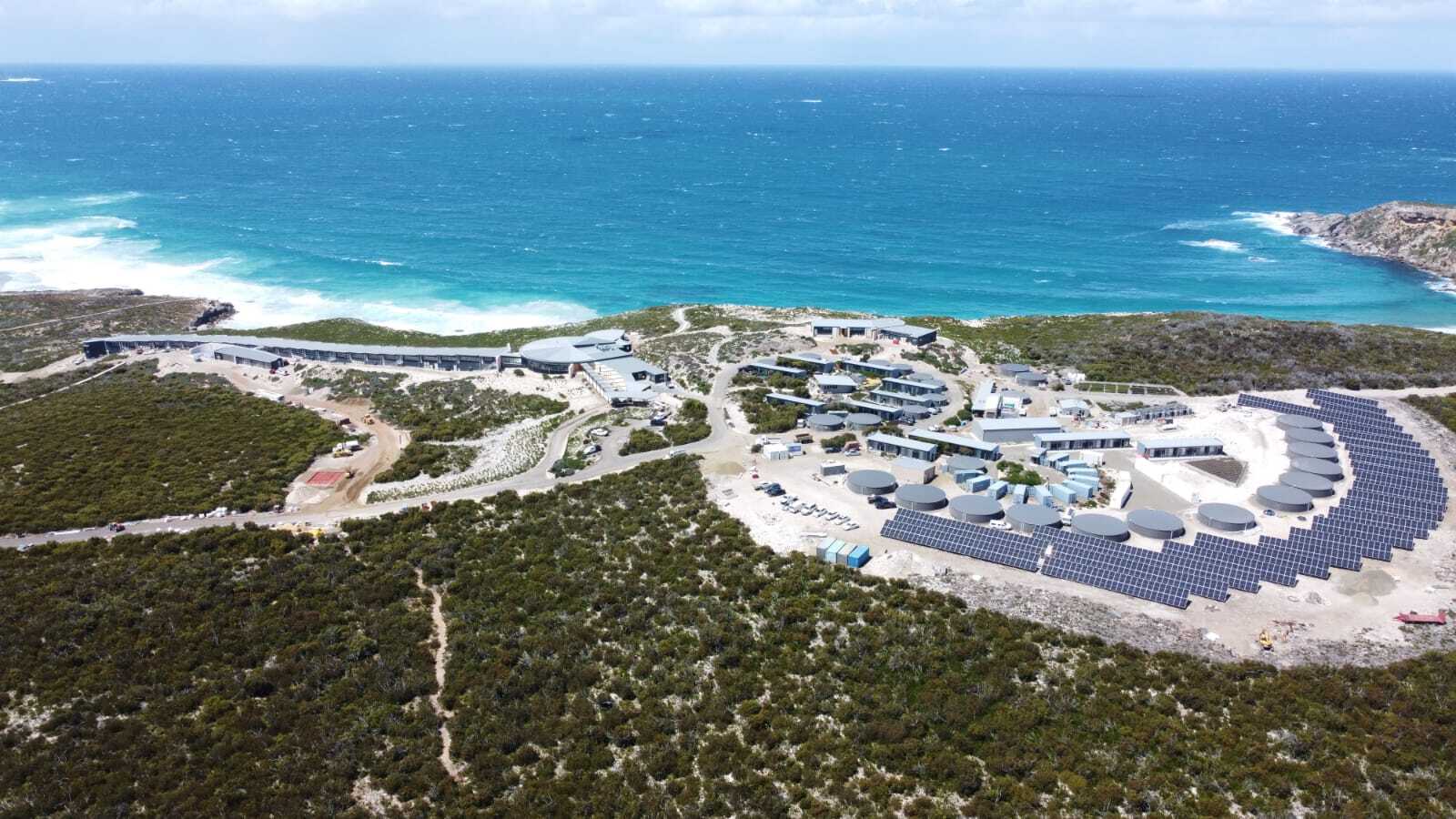 Southern Ocean Lodge Commercial Off-grid Power System