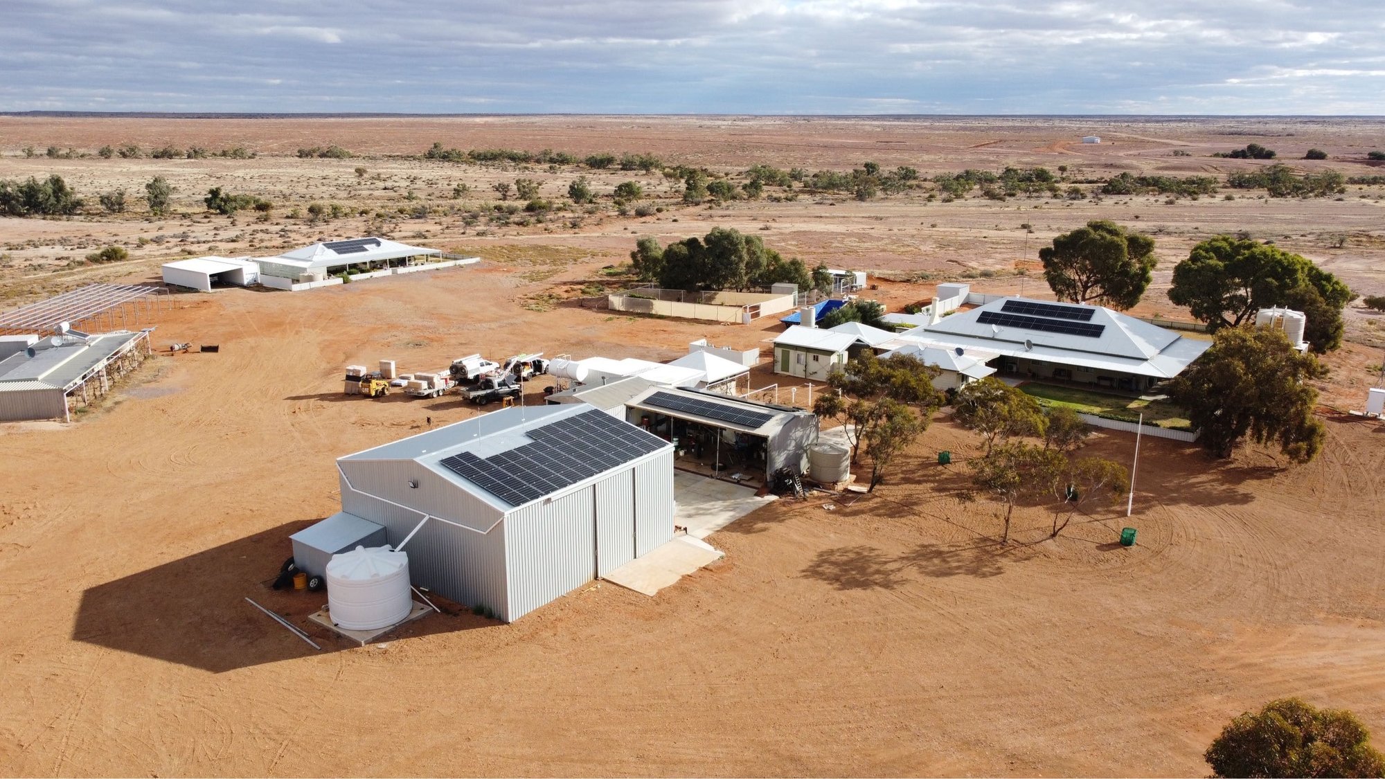 Solar Panels Shed 