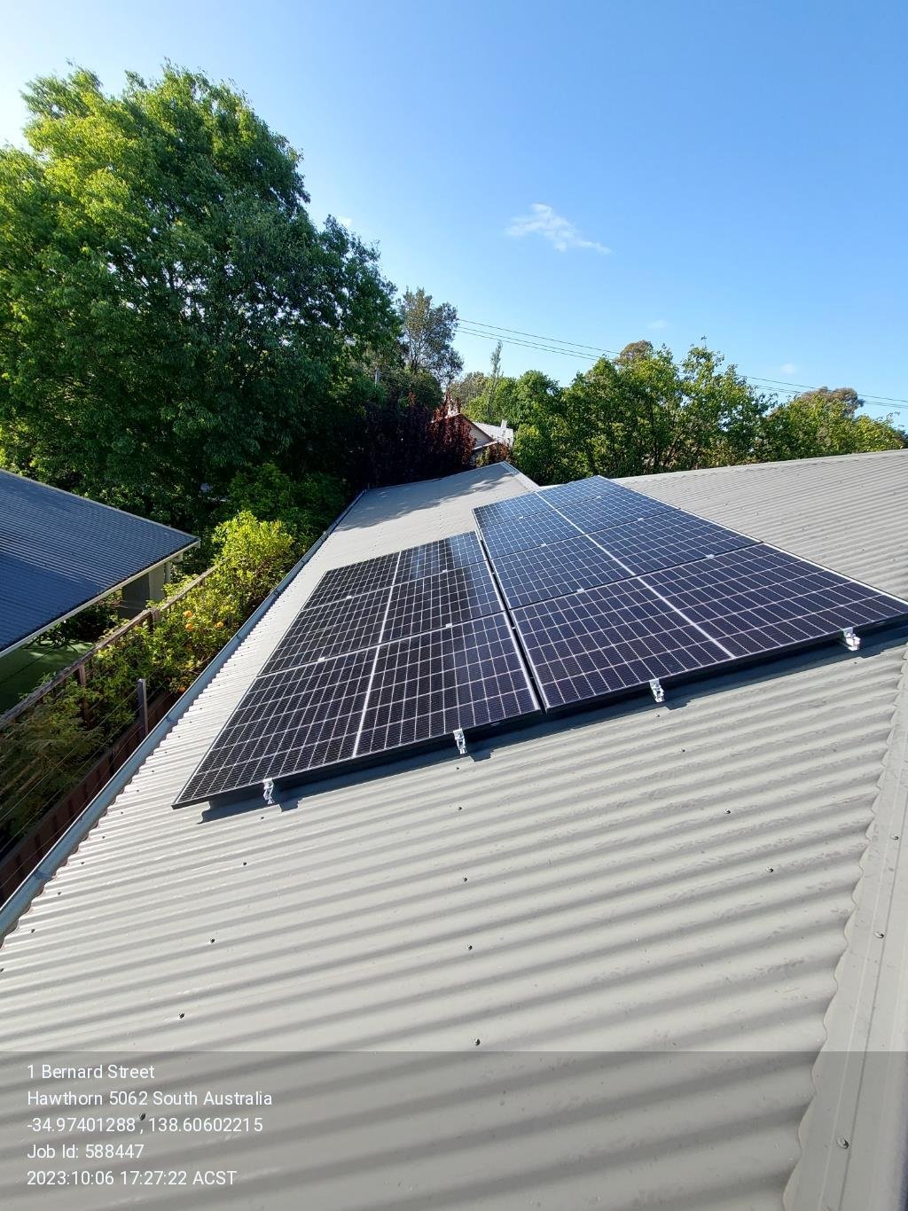 Roof Mounted Solar Panels