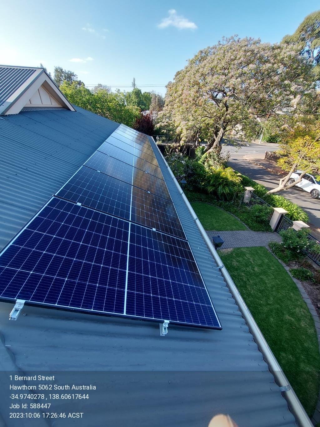 Roof Mounted Solar Panels