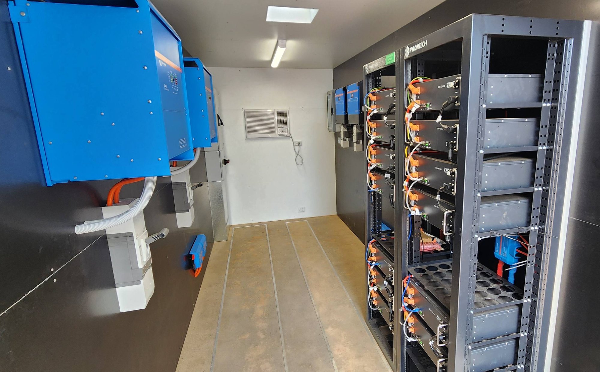 Off-grid Power System Shipping Container~mv2