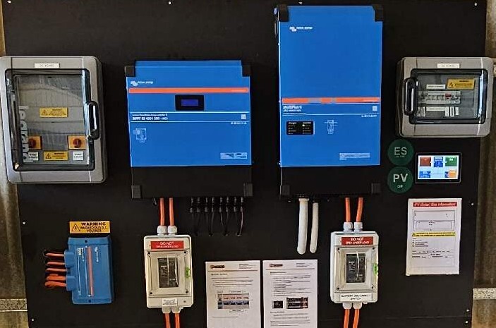 Off-grid Power System Featuring Victron & Pylontech