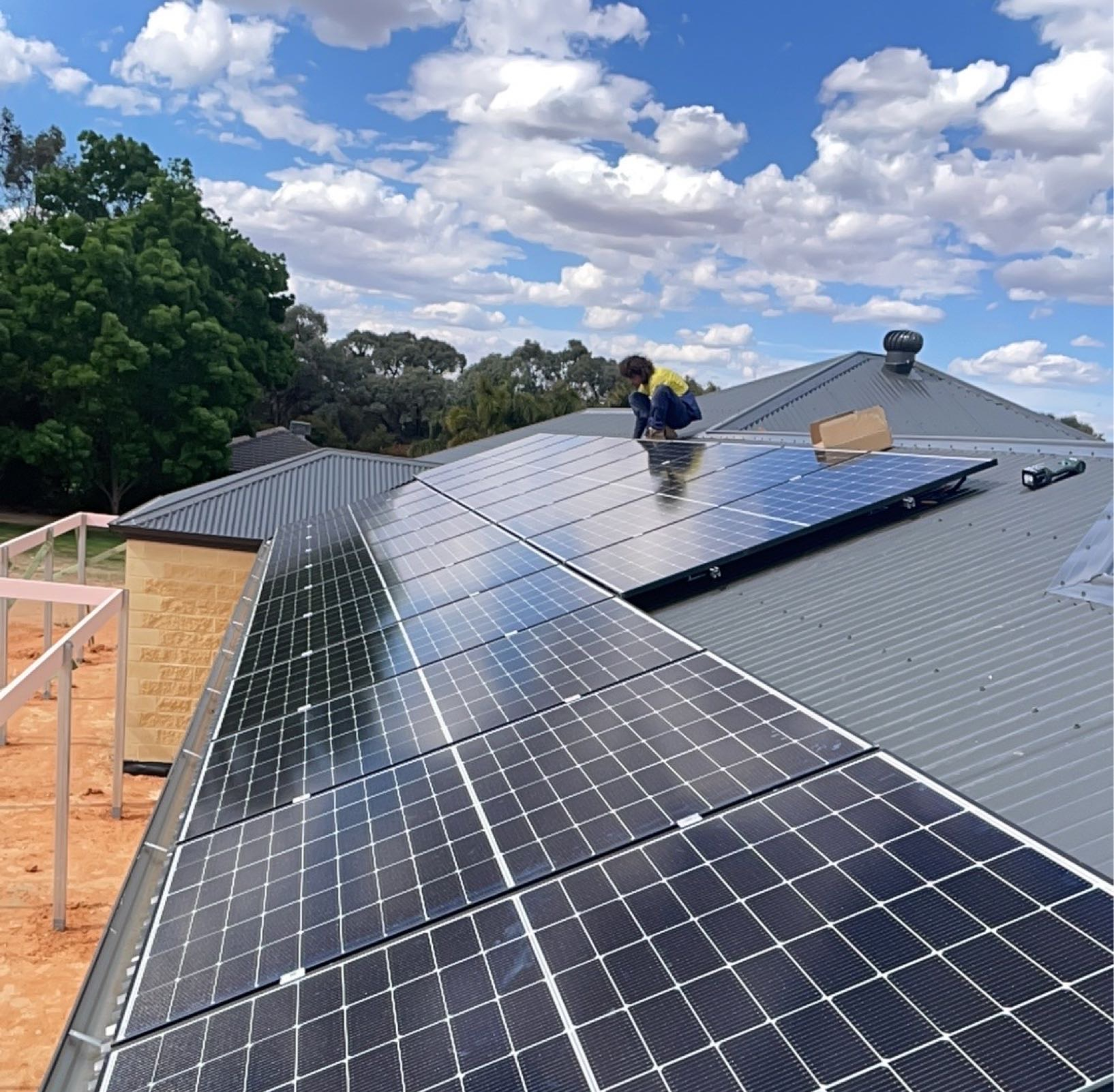 Roof Mounted Jinko Solar Panels