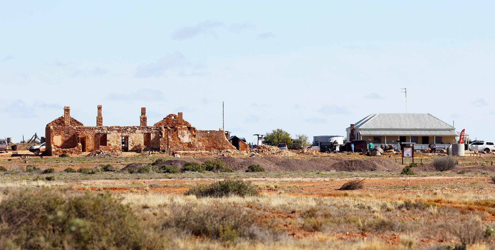 Off-grid Power System For Township & Underground Bakery, Farina South Australia. 