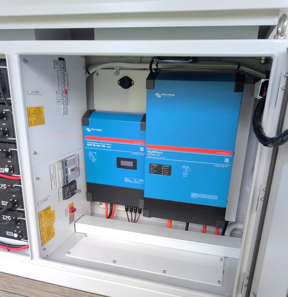 Nangkita Off Grid Power Cabinet, SA | MyEnergy Engineering