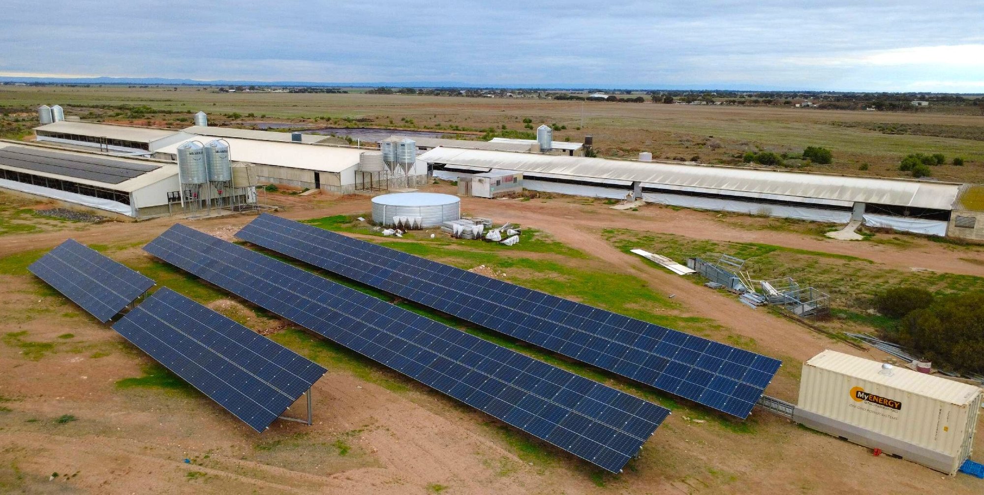 off grid power system lindham piggery south australia
