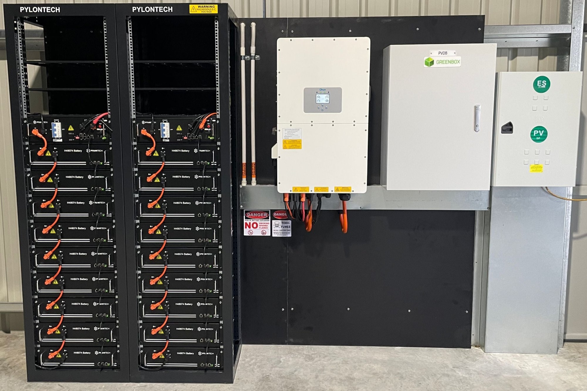 Grid-connect Solar and Battery System in Lima South