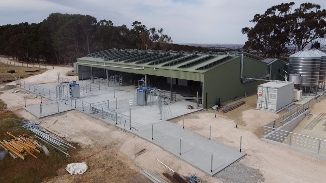 McHugh's Robotic Dairy, Mount Compass, South Australia.