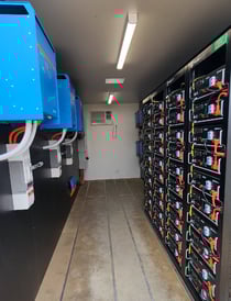 off grid robotic dairy power system