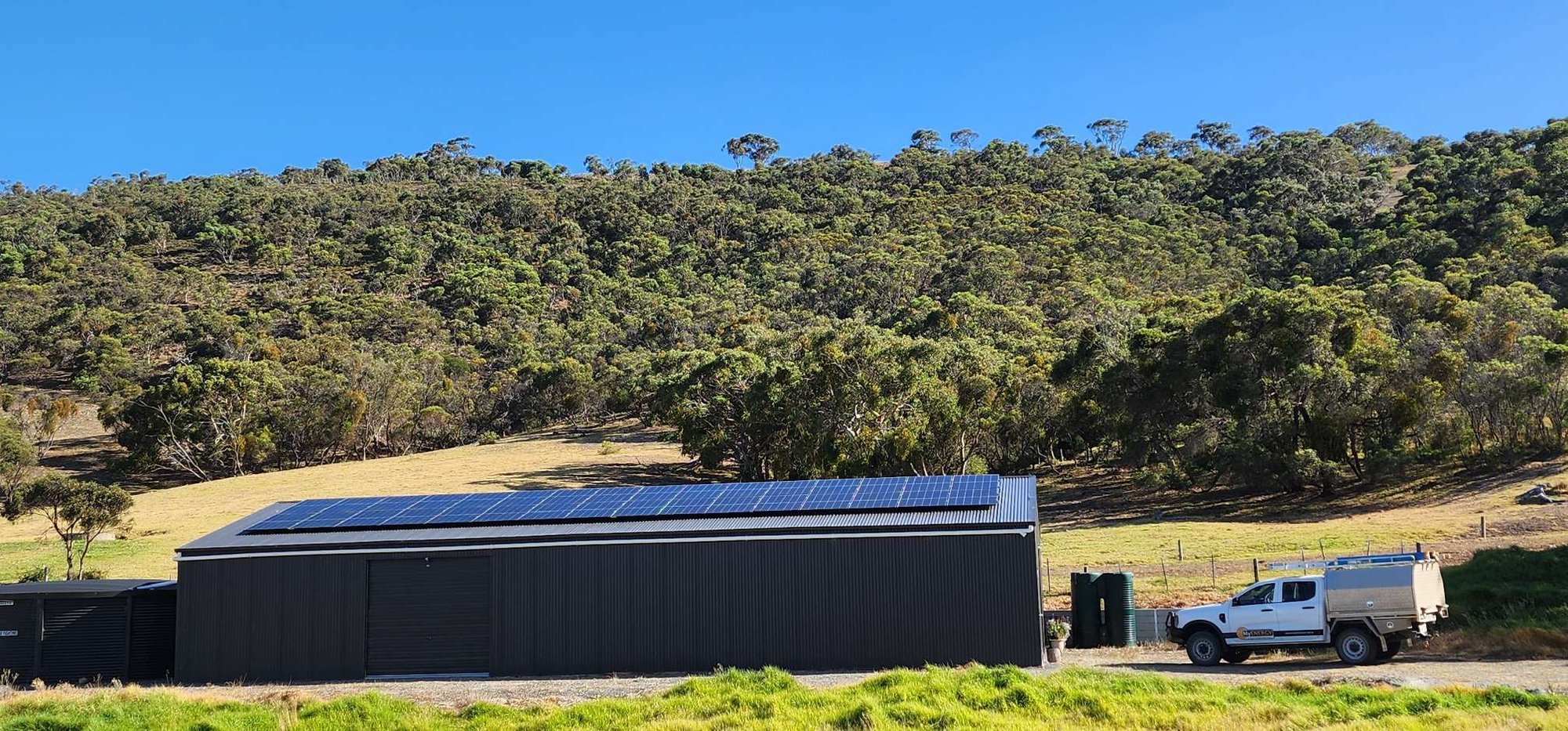 Three-Phase Off-grid Power System. Tooperang South Australia. ~mv2