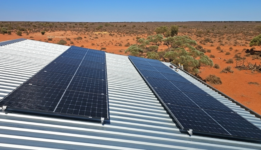  Off Grid Power for Shearers Shed 