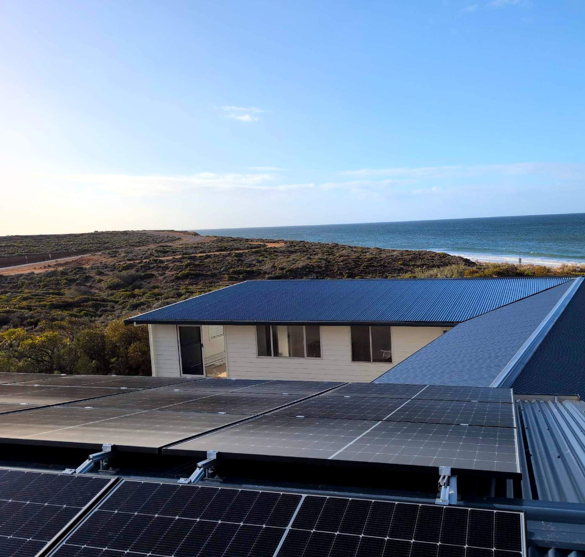 Off Grid Power in Port Gibbon, South Australia.
