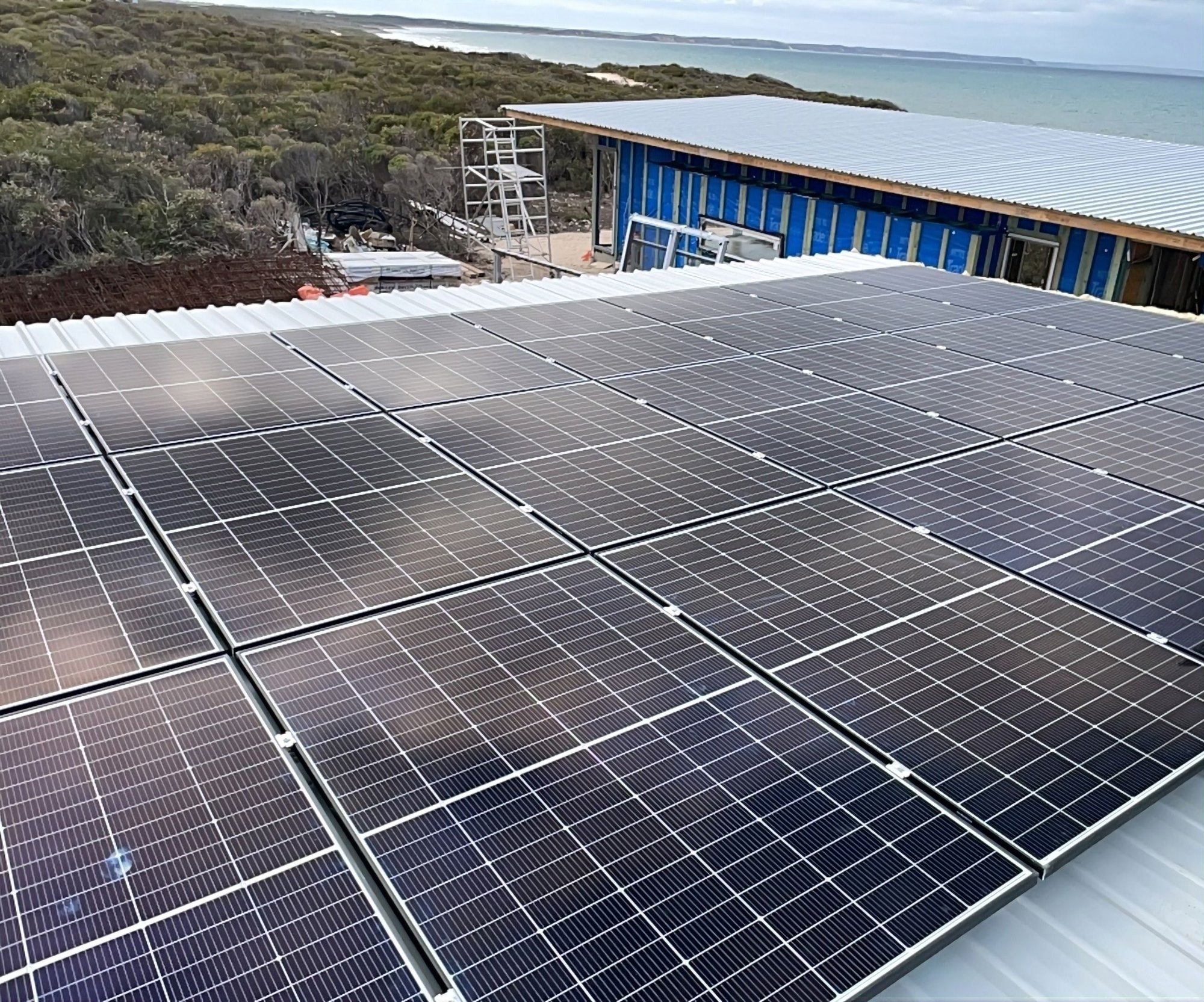 D'Estrees Bay Kangaroo Island, Off-grid Installation