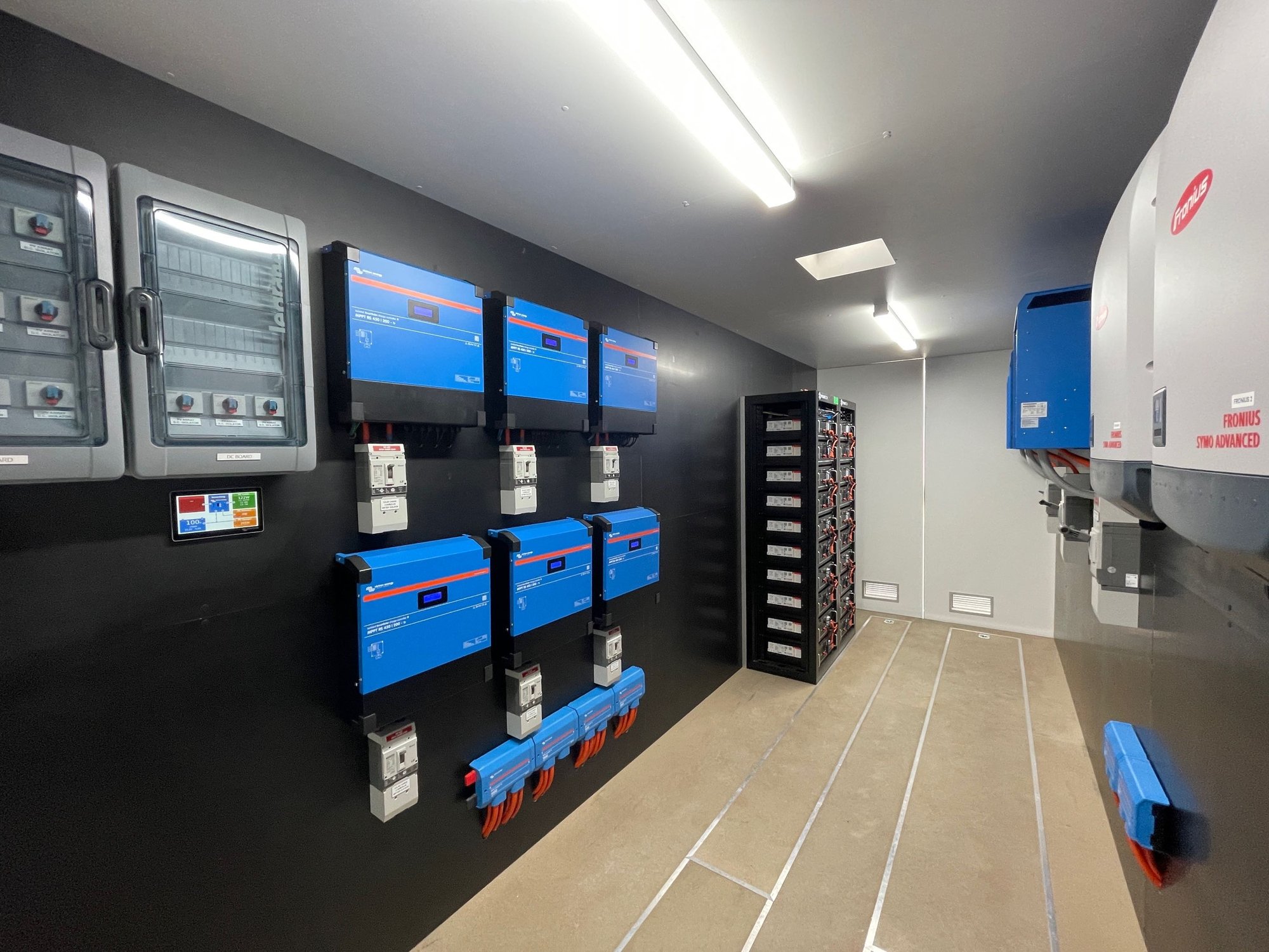 Off-grid System - Shipping Container