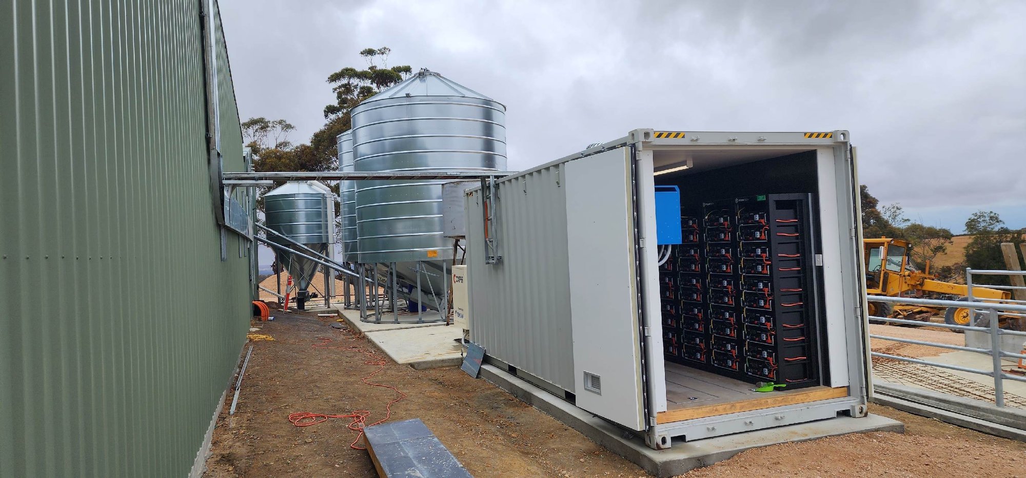 Shipping Container Power System