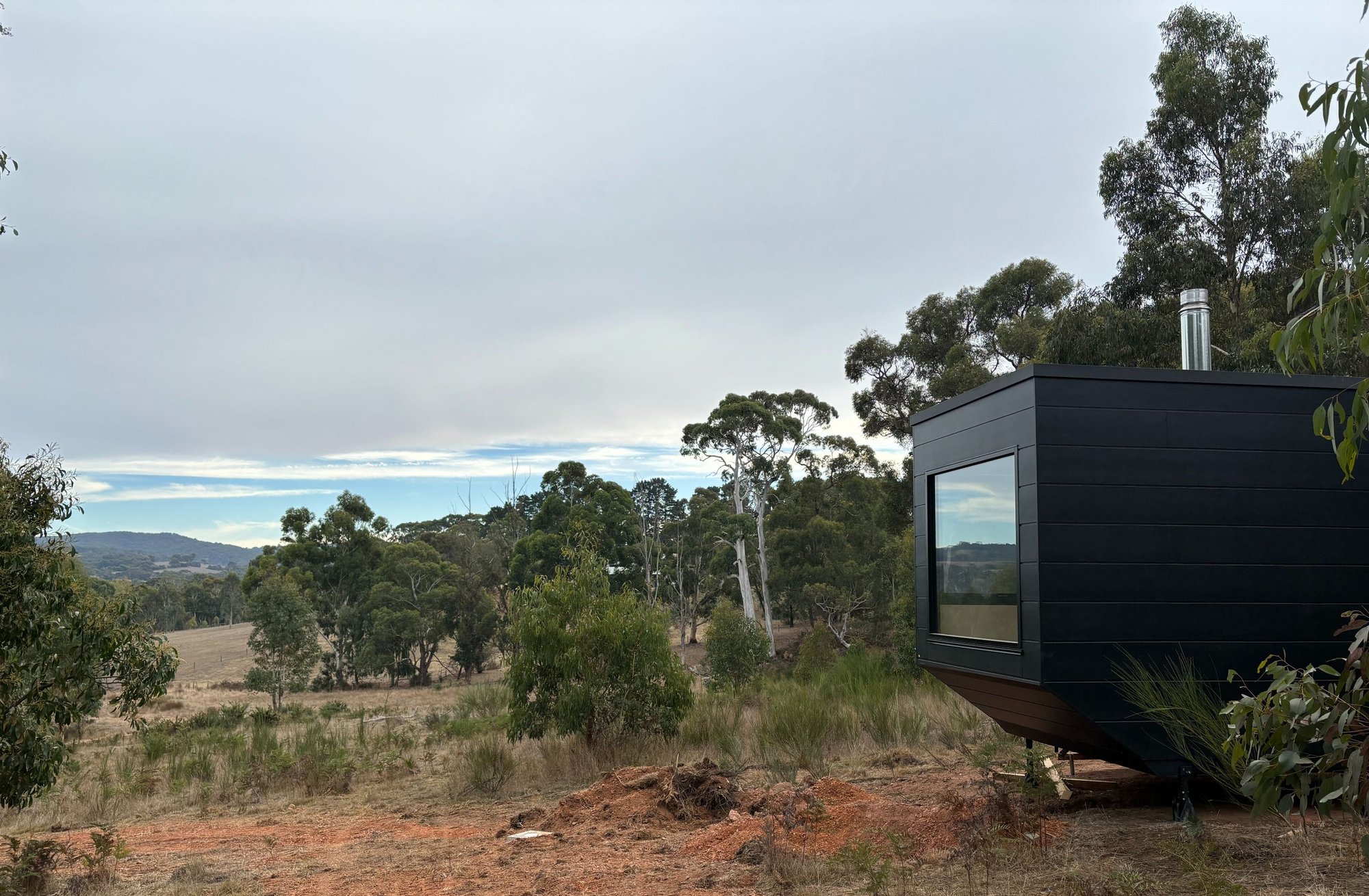 MyEnergy designed & installed off-grid power for CABN Tiny Home accommodation, Hahndorf SA.