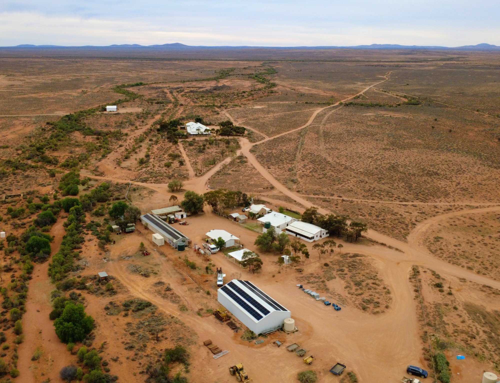 Off Grid Power System - Mount Victor Station, Yunta South Australia.