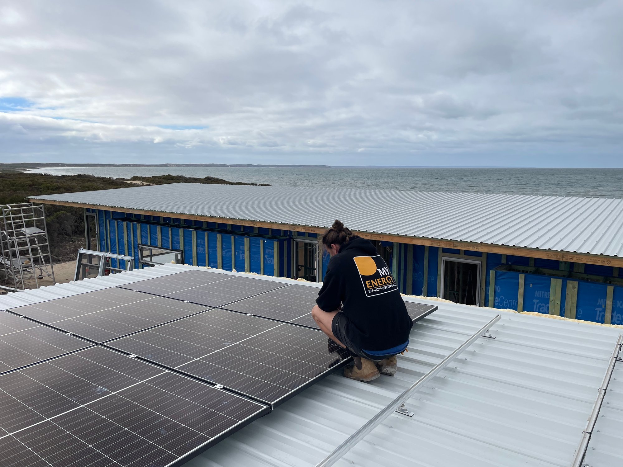 D'Estrees Bay Kangaroo Island, Off-grid Installation