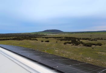 standalone power system solar panel array