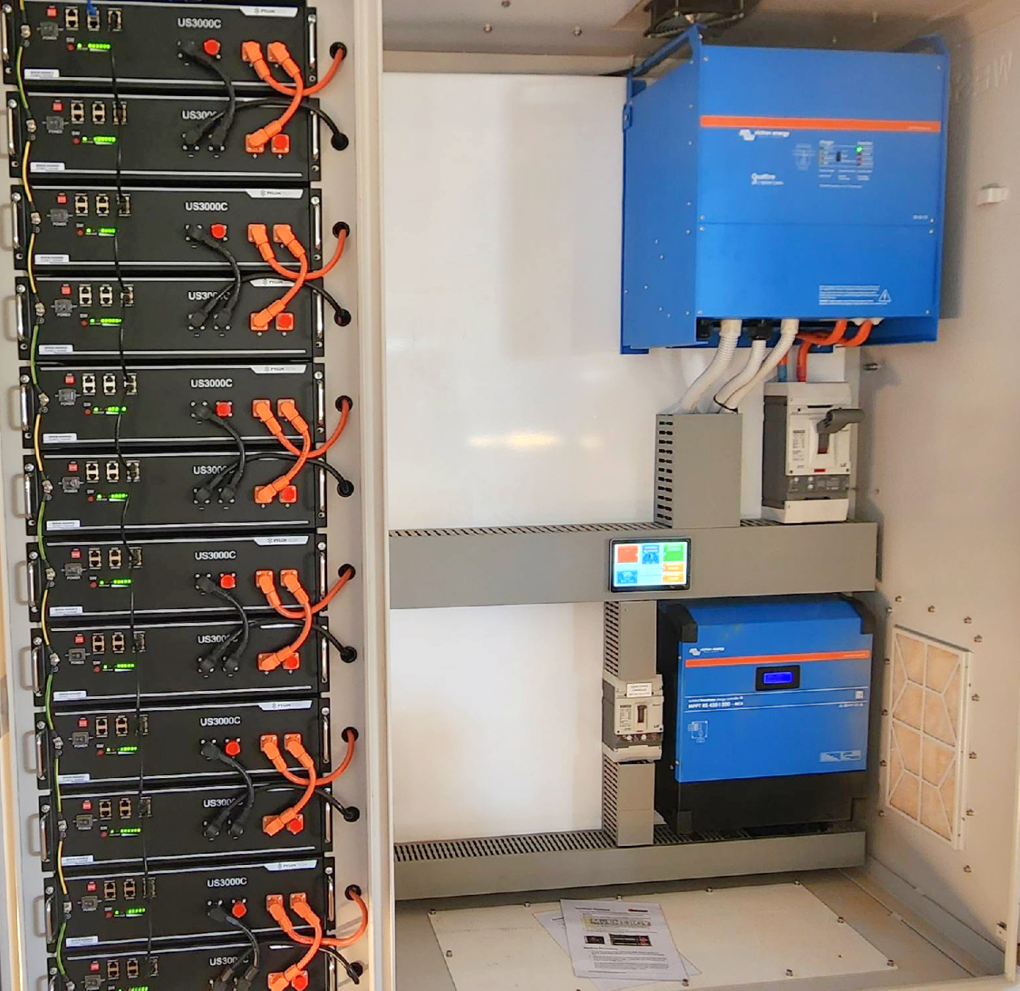 Off Grid Power System Featuring Victron 