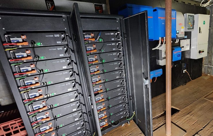 Off-grid Power System for Todmorden Station, Oodnadatta South Australia.