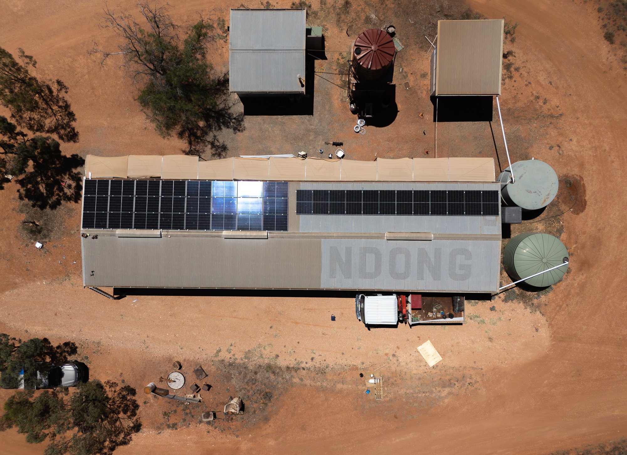 Shearers' Quarters Quondong Station - Off-grid Power System