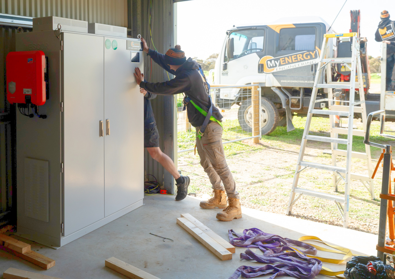 off grid power cabinet