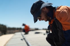 solar panel installation
