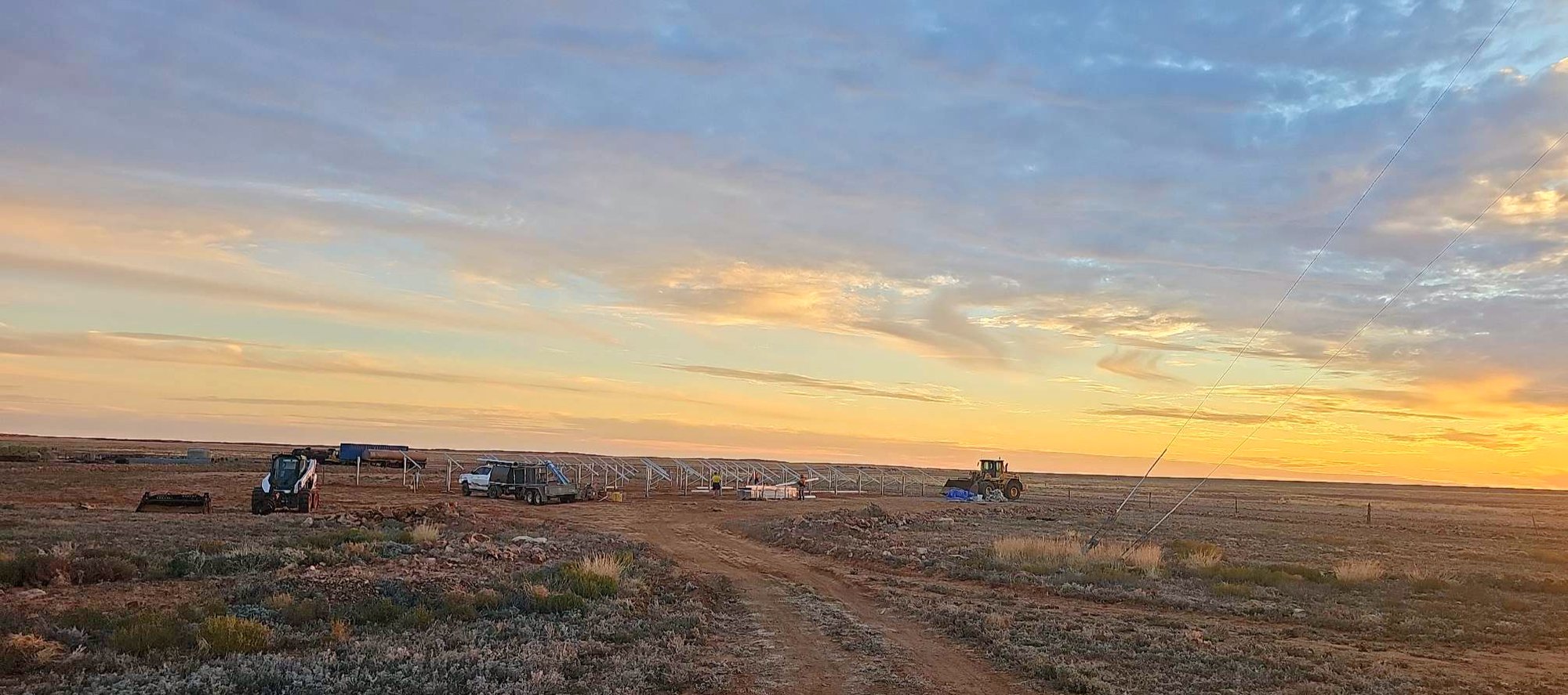 remote station off grid power