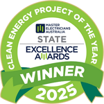 Excellence Award 25 Badge Statev Winner Clean Energy