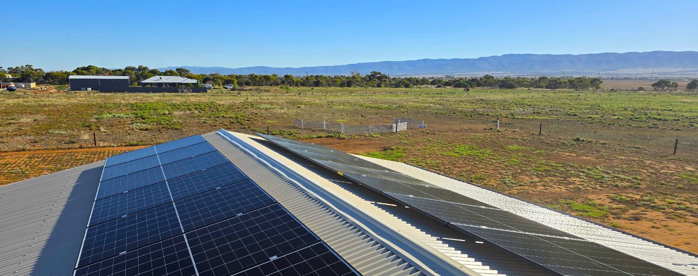 off grid power system featuring aiko solar panel roof mount port pirie south australia