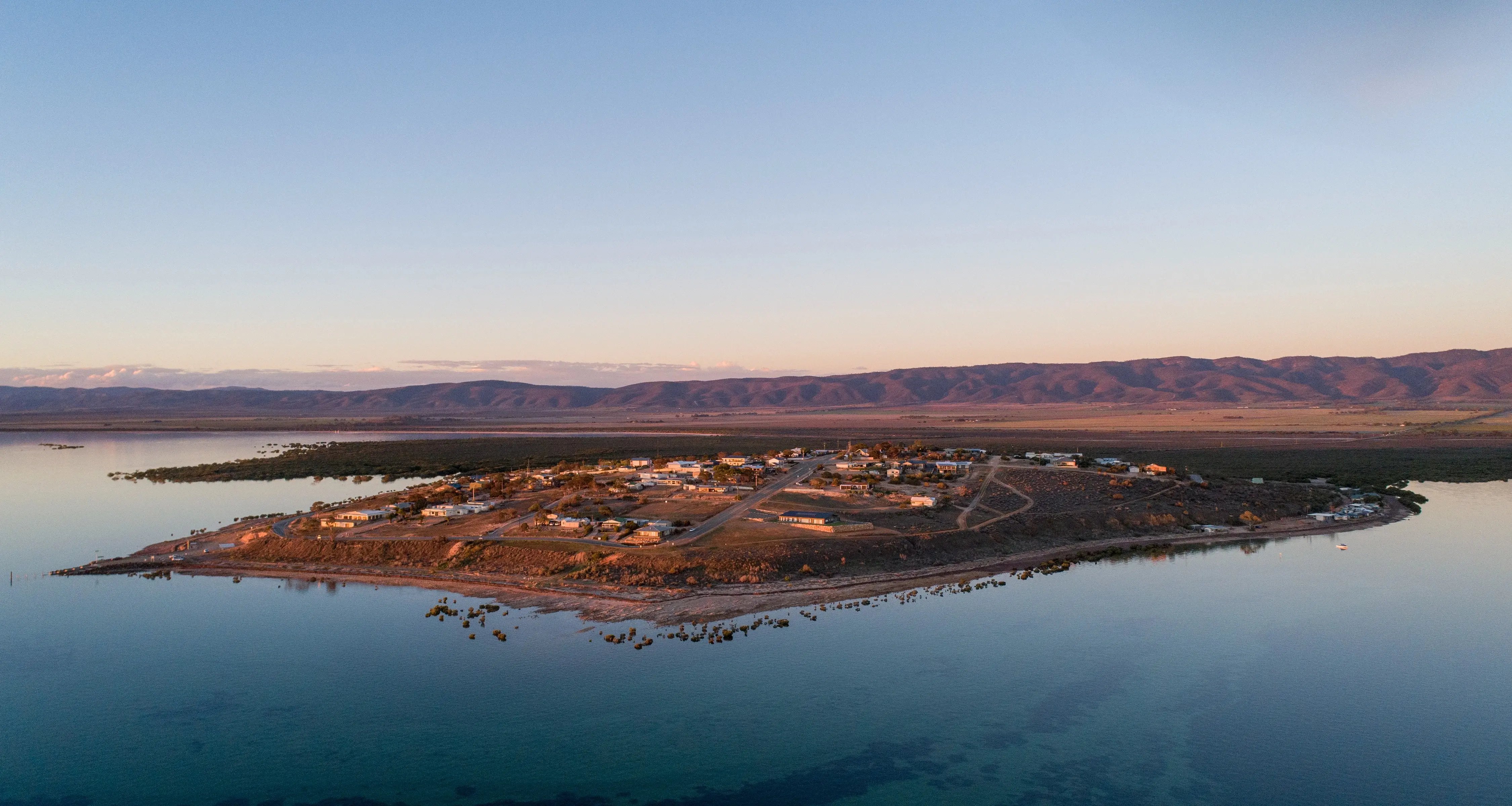 JB10749 weeroona island aerial view off grid power system webp file