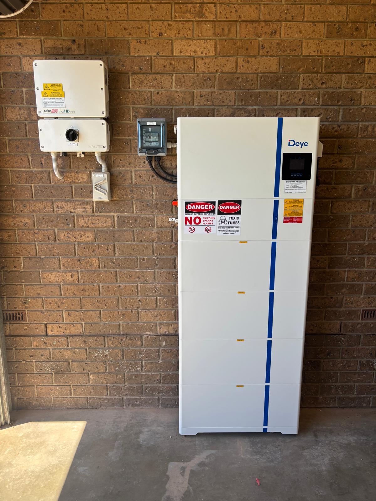deye AC coupled to solar edge inverter