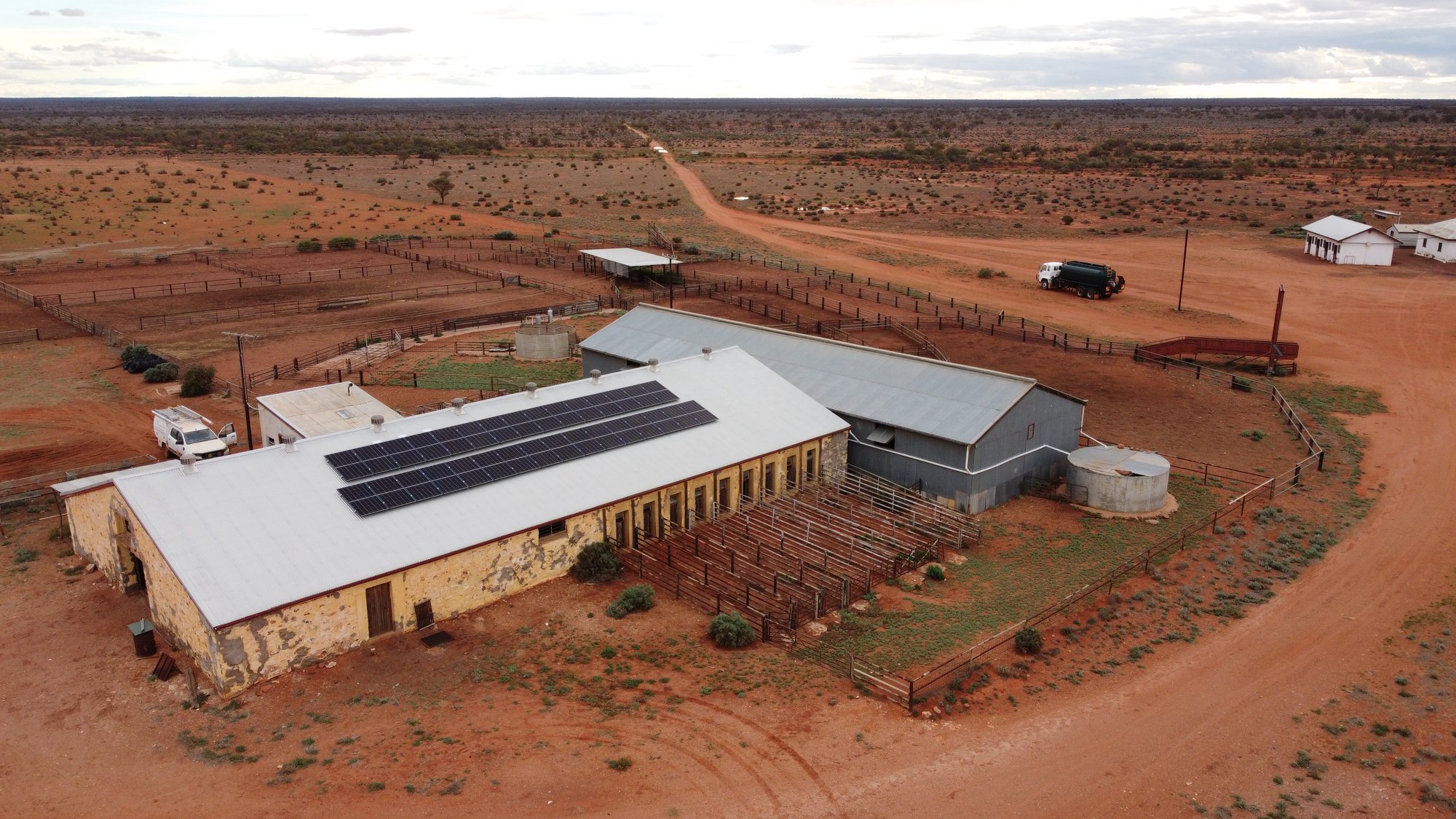 Wilgena Station Solar Panels