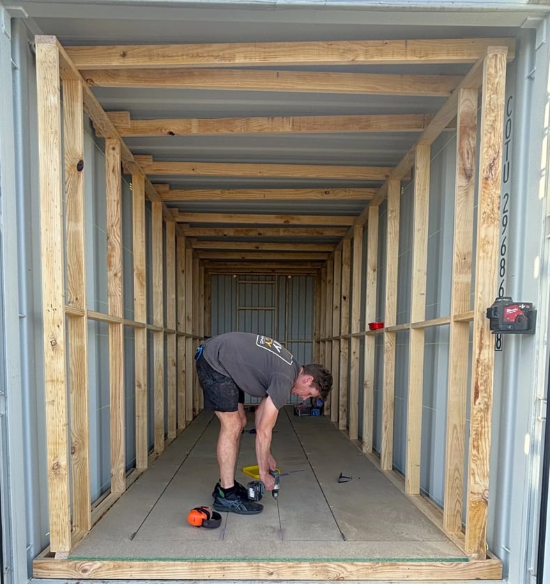 containerised power system fit out framework brad