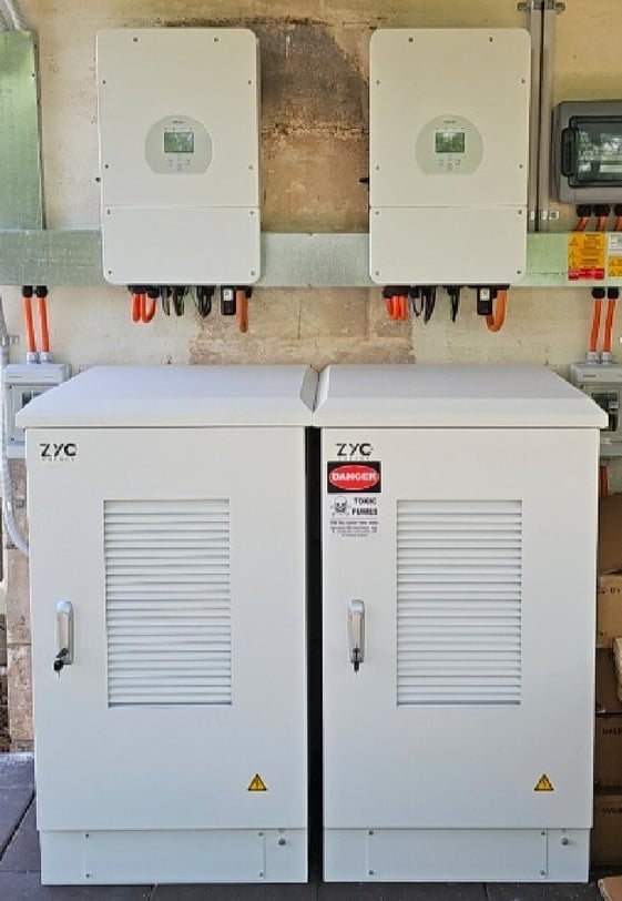 commercial solar and battery system south australia