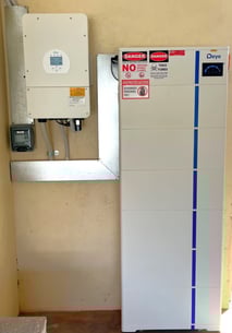 deye hybrid inverter solar and battery system