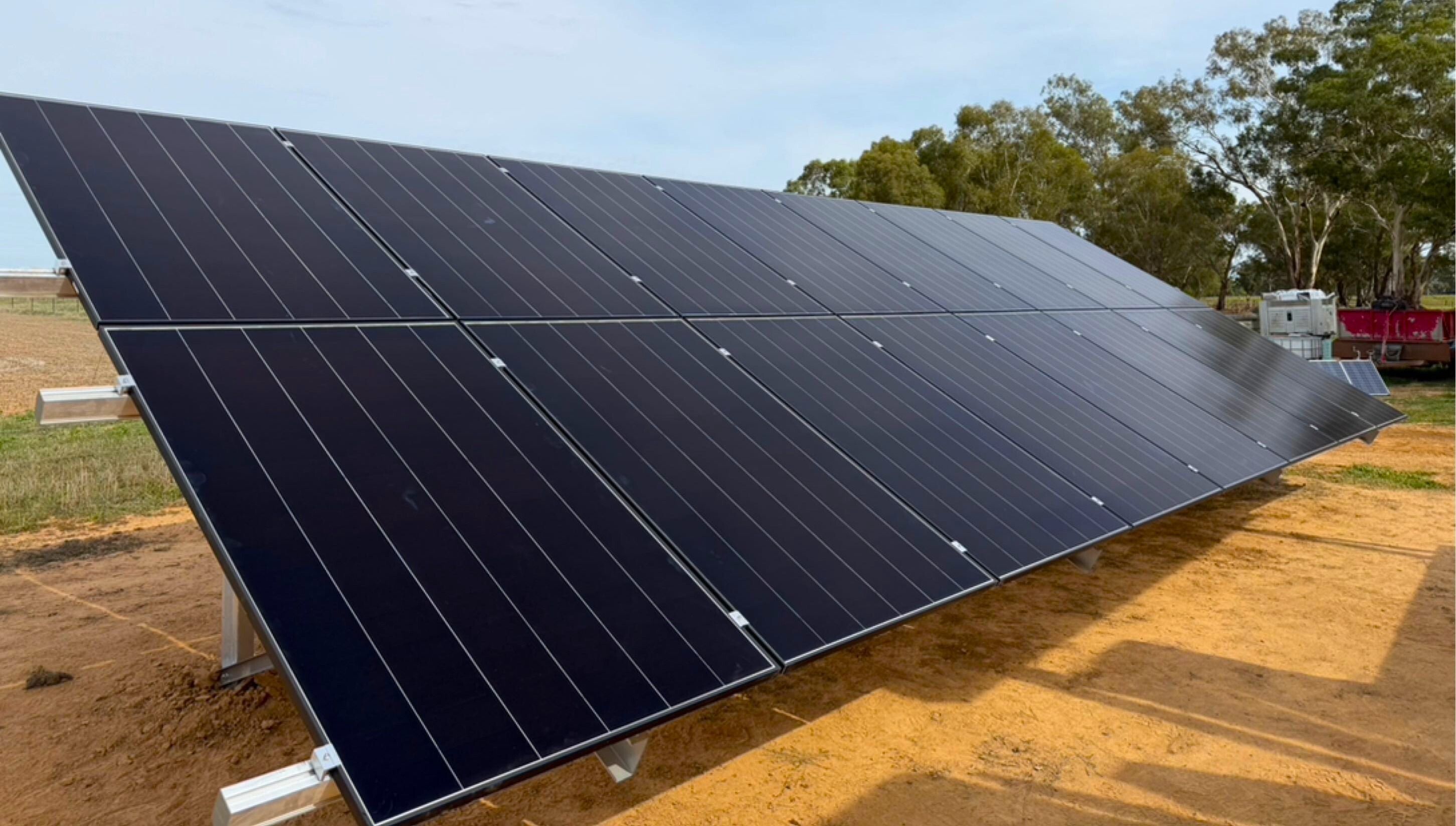 tiny house off grid power installation