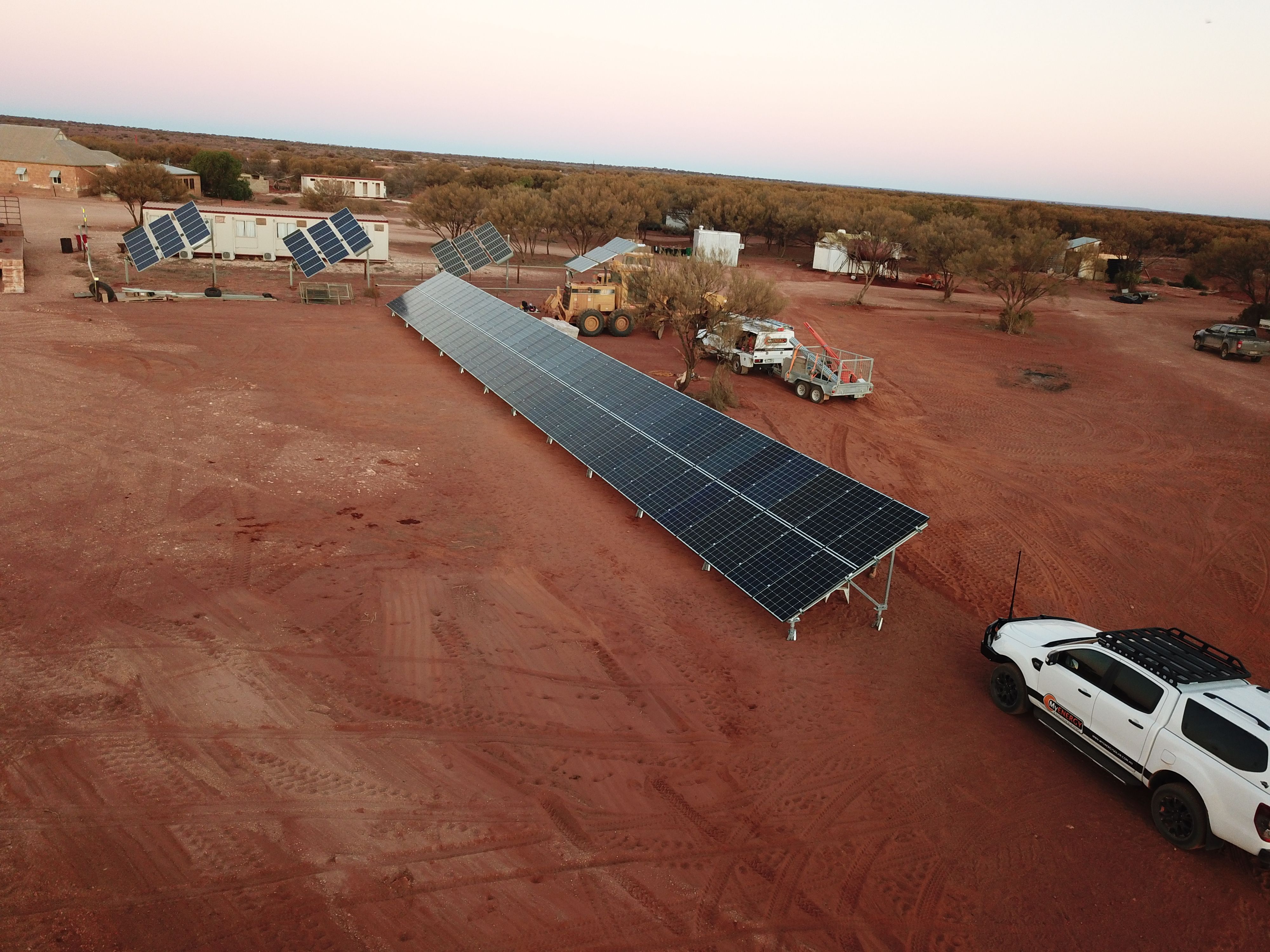 remote area power system mount eba