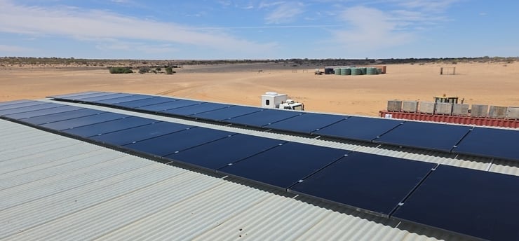 remote area power system mundowdna station south australia