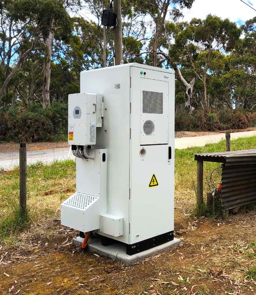 deye gef60 with deye 30kW inverter on rural property