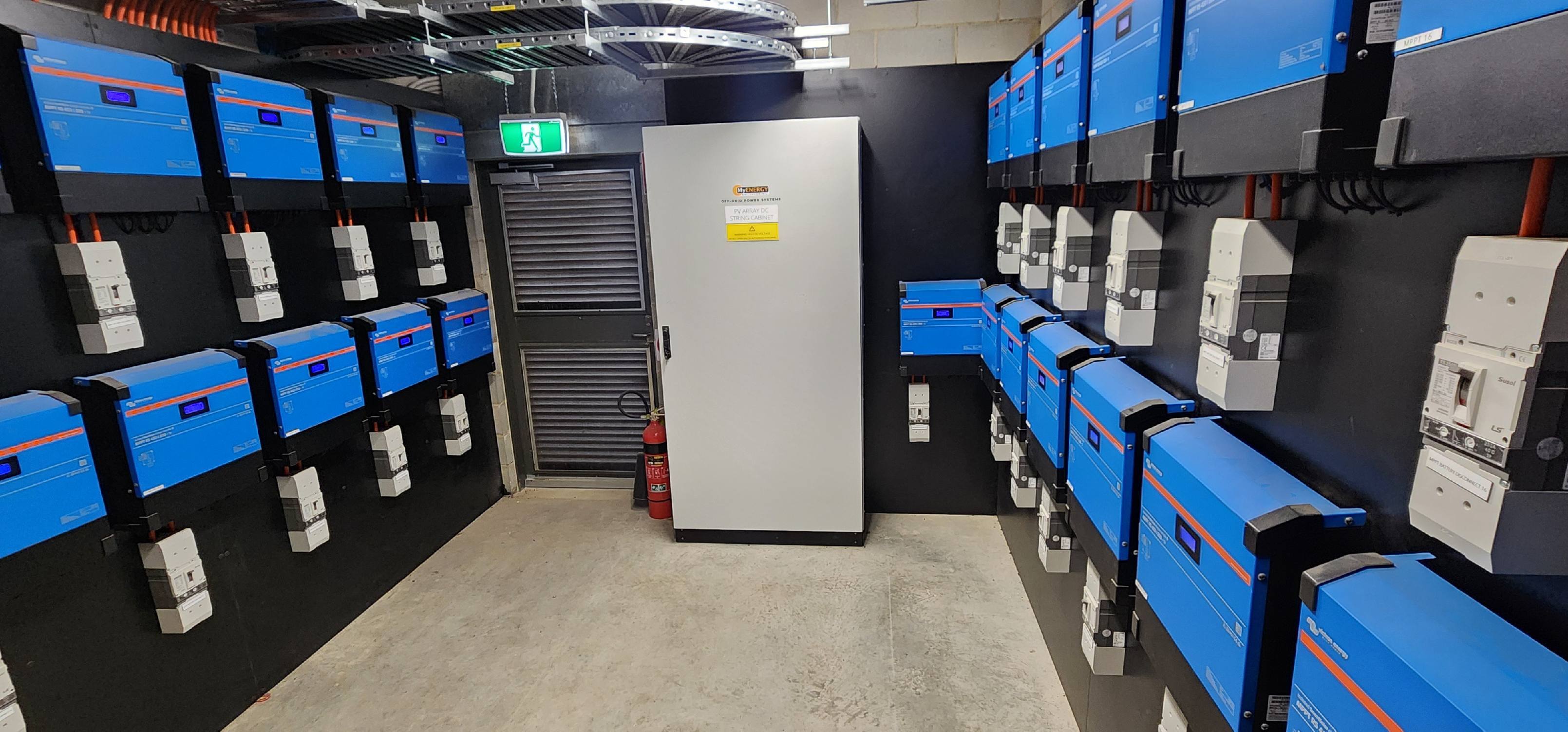 microgrid at southern ocean lodge south austalia