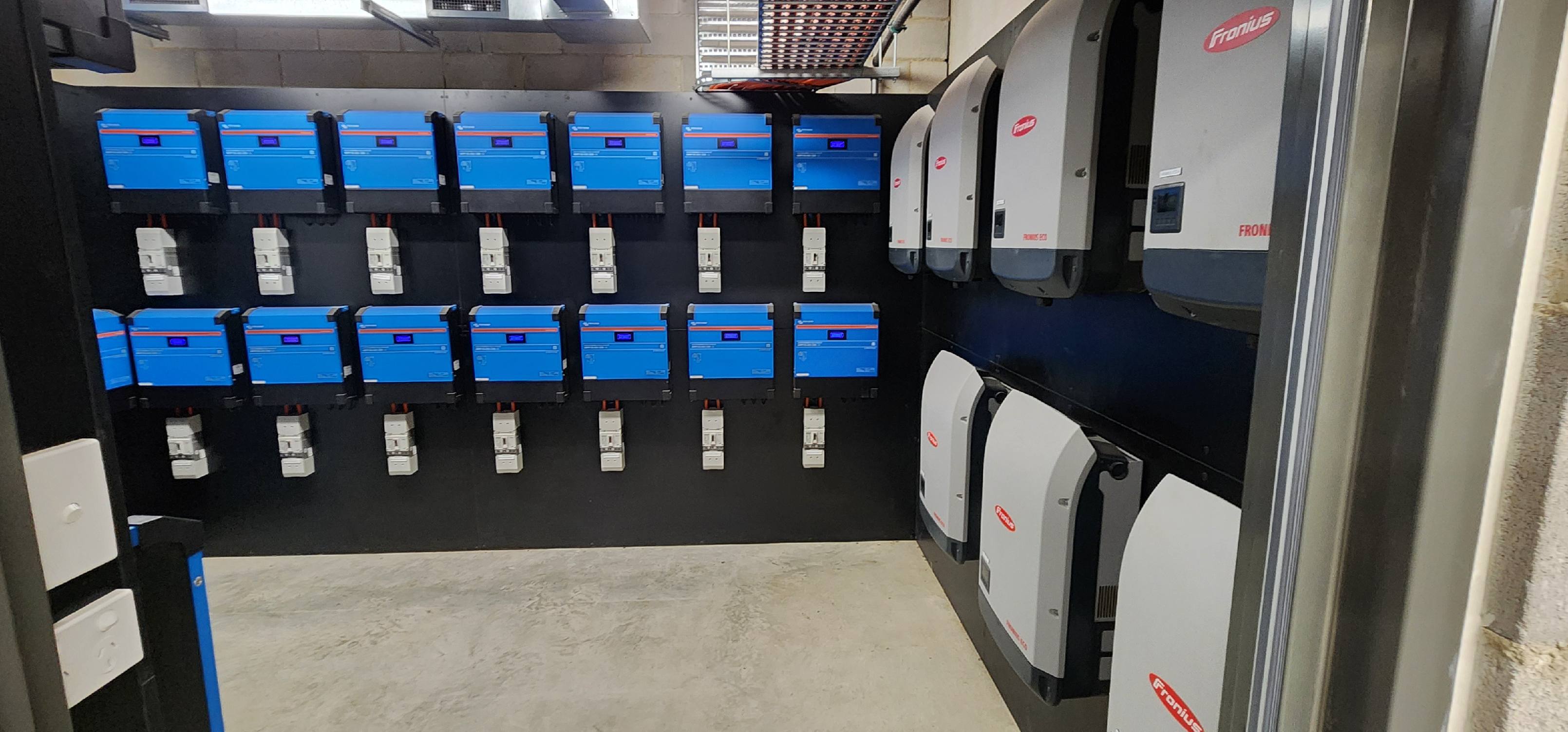 microgrid at southern ocean lodge